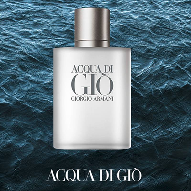 Locion acqua 2024 de gio hombre