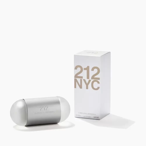 El Mejor Perfume 212 NYC aroma floral 100ml carolina herrera frasco gris seductor encantador
