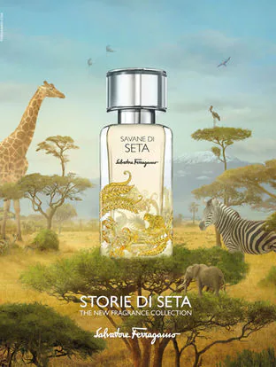 Banner Salvatore-Ferragamo-Storie-di-Seta-Giardini-di-Seta perfumes y marcas el mejor perfume