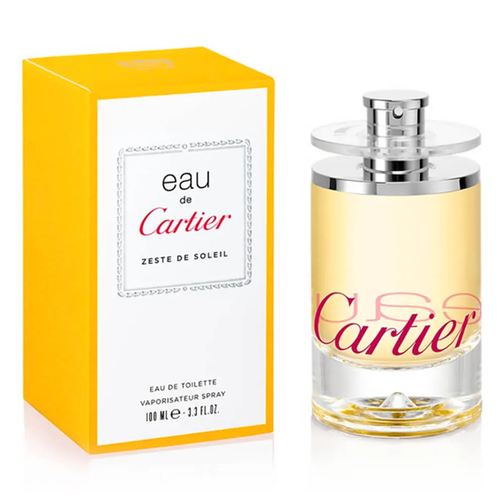 Perfume Eau De Cartier Zeste De Soleil El Mejor Perfume