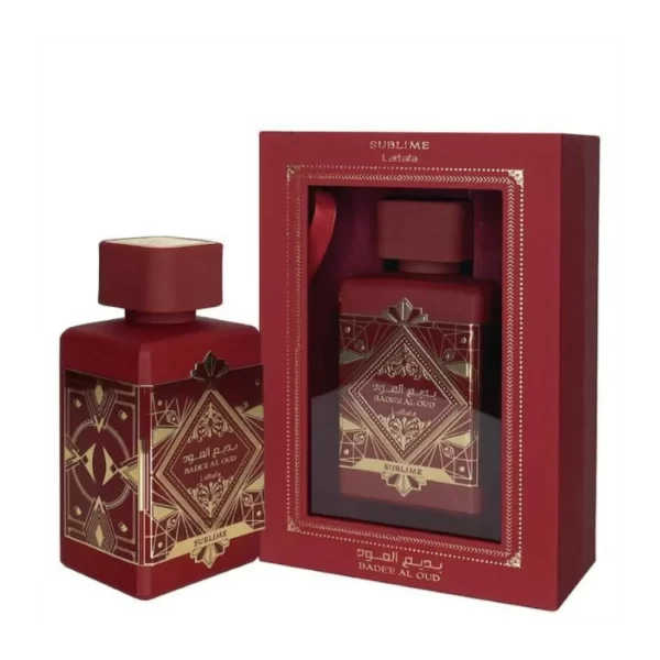 Perfume Bade’e Al Oud Sublime de Lattafa 100 ml (caja)