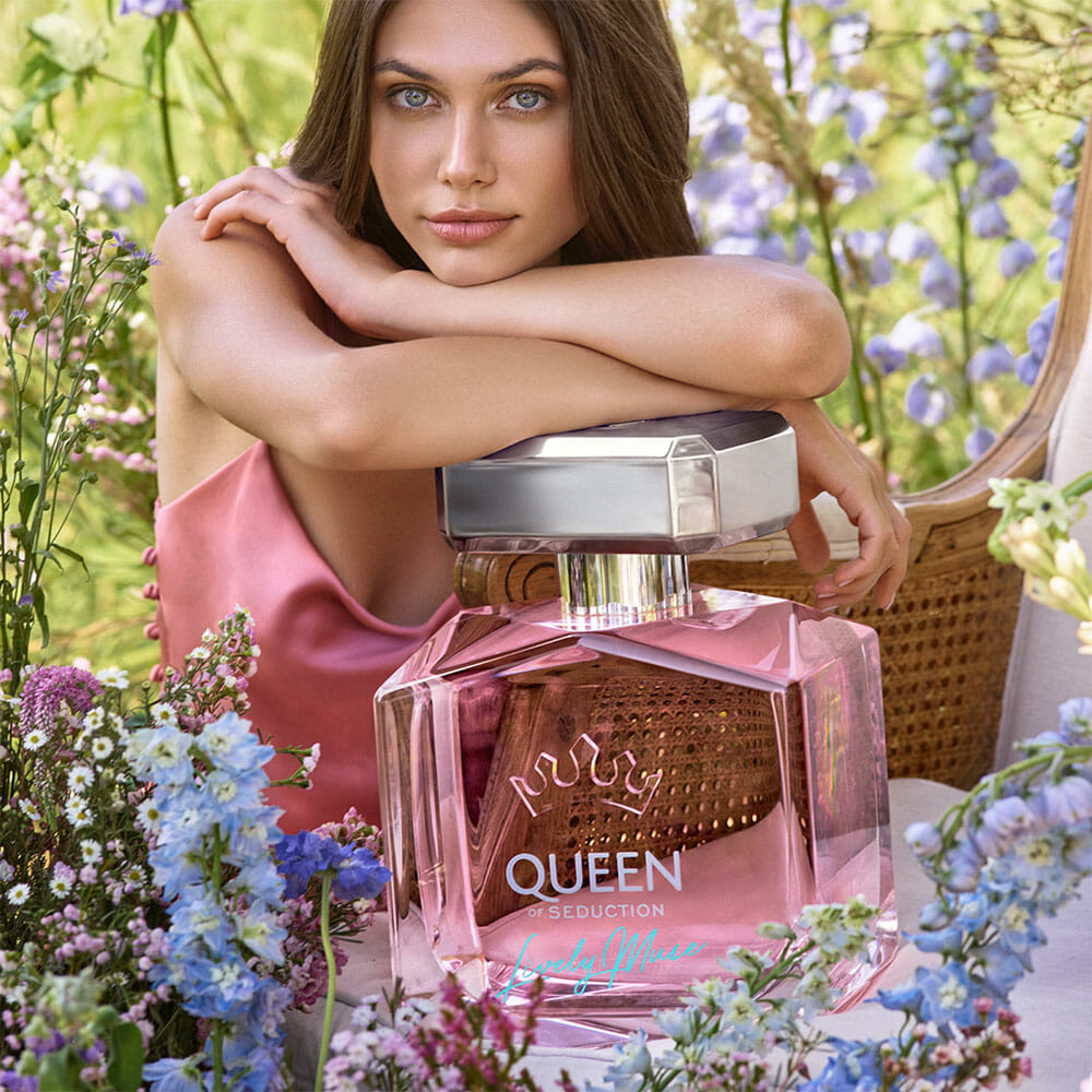 PerfumeQueen of Seduction Lively Muse de Parfum de Antonio Banderas, 100ml para hombre El Mejor Perfume y perfumes y marcas