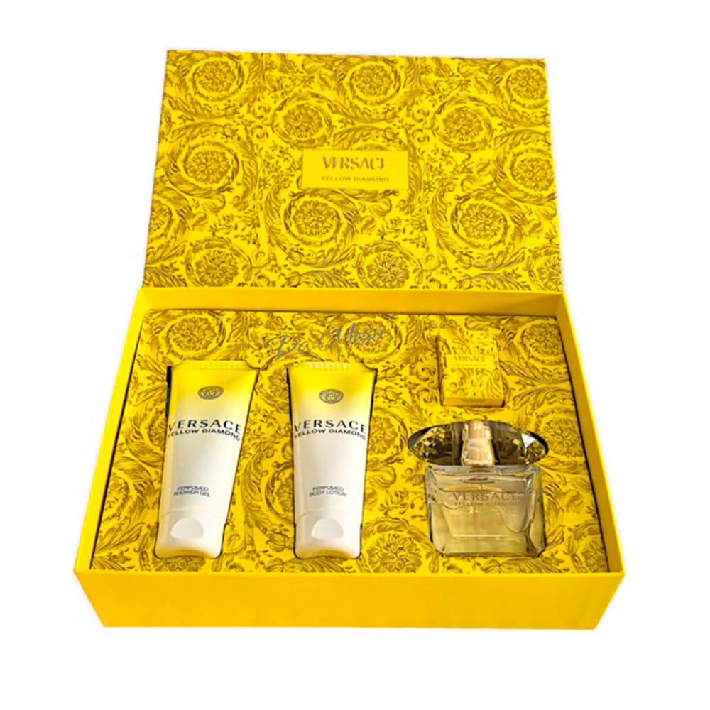 Perfume Set Yellow Diamond