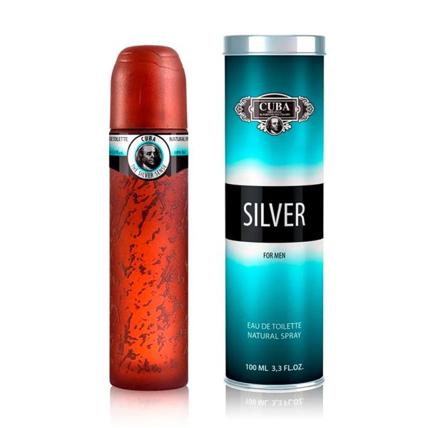 Perfume Cuba Silver For Men 100 ml