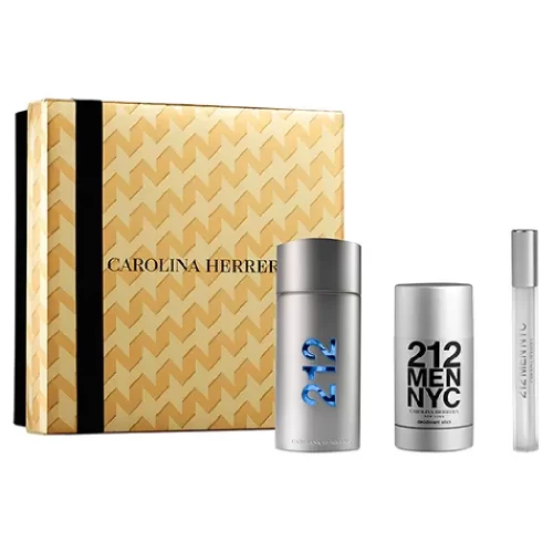 perfume set 212 carolina herrera hombre 100ml